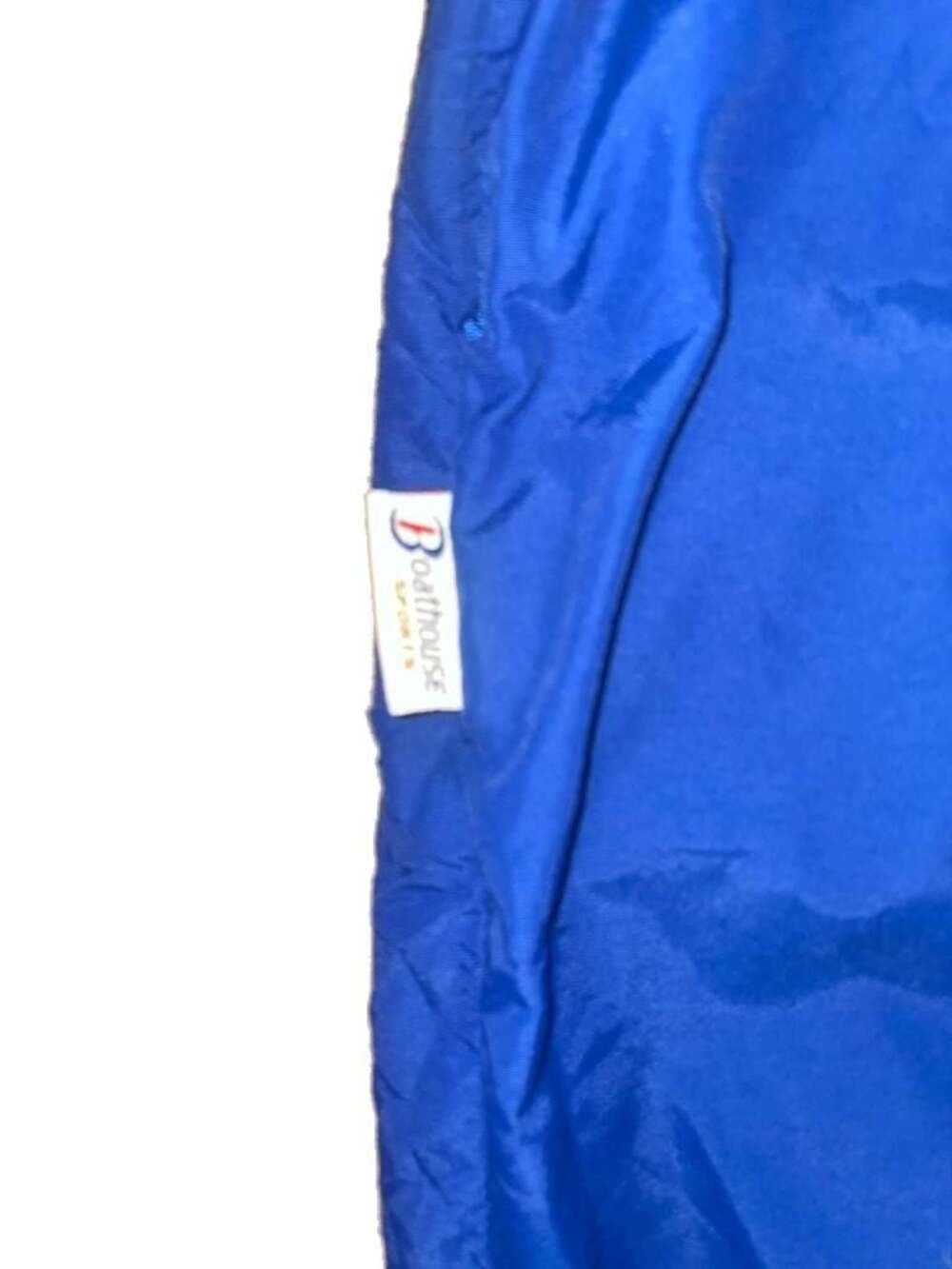 Vintage Boathouse Sports Mesh Lined Windbreaker Pants Side Zip Royal Blue Medium - Picture 15 of 16